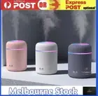 Mist Humidifier Mini Portable Diffuser Aroma Oil LED Night Light Car Purifier