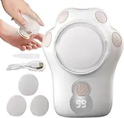 Callus Remover Electric, Foot Scrubber Dead Skin Remover, Rechargeable Pedicure Tools with Led Light Guidance for Winter Cracked Skins, Post-Sandal Prep