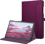 FINTIE Case for Samsung Galaxy Tab A9 Plus / A9+ 11 Inch 2023 Model (SM- X210/ X216/ X218), Multi-Angle Viewing Smart Stand Cover with Pocket Auto Wake/Sleep, Purple