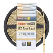 Armacost Lighting RibbonFlex Pro 24V Tunable White COB LED Strip Light Tape, ...