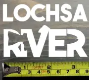 Lochsa River Sticker Decal Fly Fishing Idaho Trout Abel Ross Reels Scott