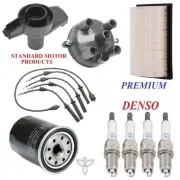 Tune Up Kit Filters Cap Wire Plugs For PLYMOUTH CARAVELLE 2.2L; TURBO 1986-1987