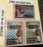 2019 unparalleled groove refractor rc focus dwayne haskins steelers redskins hot
