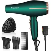 HAIR DRYER with Diffuser Fast Drying Blow Lightweight Ionic AC Motor XPOLIMAN
