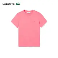 在飛比找momo購物網優惠-【LACOSTE】母親節首選女裝-常規版型柔軟平紋短袖T恤(