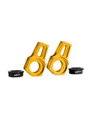 AEM Factory Ducati Chain Adjuster Kit - Scrambler Sixty 2 - Gold