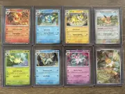 Pokemon Prismatic Evolutions Black Star Promo Lot & Pokemon Day Eevee Promo Lot