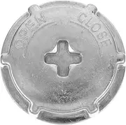 MAGICLULU Metal Oil Drum Lids Leakproof Canister Covers for Secure Oil Storage Portable Reliable Drum Caps for Long Term Use Lightweight Design for Easy Handling