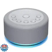 Sound Machine Night Light White Noise Machine 30 Non Looping Sounds 12 Lights