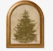 Threshold by Studio McGee Holiday Christmas Tree Framed Wall Art NEW WITH TAG