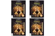 4x Art Maker Picture Etch Astrology Creative Activity Interactive Scratch Art