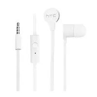 在飛比找博客來優惠-HTC MAX300 原廠 立體聲 扁線入耳式耳機 白色 (