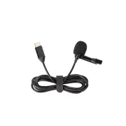 Type-C Tie Clip Lavalier Lapel Microphone for Insta360 Ace/Ace Pro Sports Camera