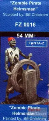 FANFZ0016 54mm Fanta-Z "Zombie Pirate Helmsman" Figure