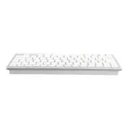 Wireless Keyboard Mini 78 Keys Ultra Thin Portable White Computer Keyboards
