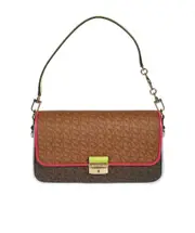 Bradshaw logo-print crossbody bag One size Brown
