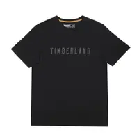 在飛比找ETMall東森購物網優惠-Timberland 男款黑色品牌LOGO短袖T恤A4342