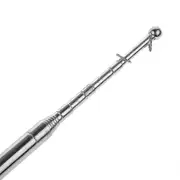 200cm Stainless Steel Portable Telescopic Social Distance Stick Pointer, Extendable Handheld Social Pointer Stick Measure Social Distance