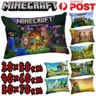 Steve Alex Pillow Case Block Cushion Bedding Set Creeper Iron Golem Room Decor