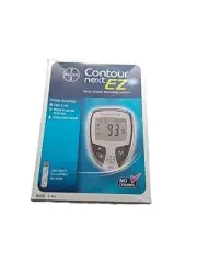 Bayer Contour Next EZ Glucose Meter Kit-with Alcohol Swabs