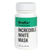 Grafix Incredible White Mask Liquid Frisket-2oz WM2