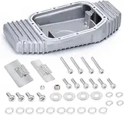 LESANGBAIHUODIAN High Capacity Cast Aluminium Baffled Oil Sump Pan Upgrade Fit for 89-02 SR20 SR20DET S13 S14 S15 Silvia 240SX 180SX VR-OP49