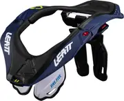 Leatt 5.5 V24 Neck Brace, black-blue, Size S M for Men Black Blue