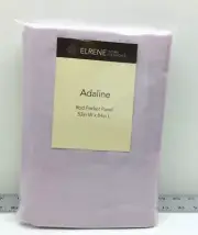 Elrene Adaline One Rod Pocket Window Curtain Panel 52" x 84" Lavender