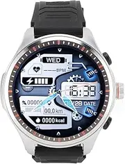 Smartwatch with Earbuds, 1.53in HD Screen Smart Watch for Men, BT Fitness Tracker with 100+ Sports Modes, Dual Calling, Notification Remind (Silver)