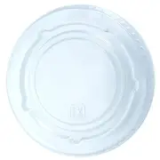 Fabri-Kal 9508056 Alur Clear Flat Lid - 1000 / CS