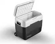 Freeze-Way 45L Car Portable Fridge Freezer Trolley Wheel Cooler Camping Caravan