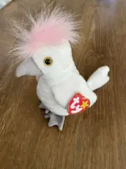 Ty Beanie Baby Original 1997 "KUKU" Retired, Rare, MINT CONDITION WITH ERRORS