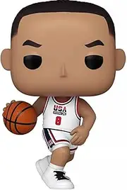 Funko PoP! NBA: Legends - Scottie Pippen 92 Team USA US Exclusive Vinyl Figure, 10 cm Height