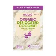 Macro Organic Desiccated Coconut 250g