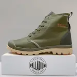 PALLADIUM PAMPA BOOTS 男女款 軍綠色 永續循環 橘標 防水 輕量 休閒靴 76656-313