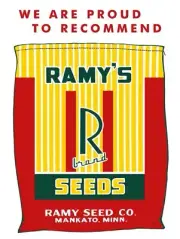 Ramy's Seeds of Mankato, Minnesota NEW METAL SIGN: 12 x 16" Ships Free