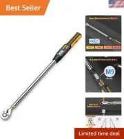 Digital Torque Wrench 1/2 Inch Drive Electronic Precision Auto Repair Tools
