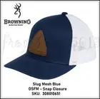 BROWNING Slug Mesh - Blue Hat Cap - SKU 308010651 - OSFM - Authorized Dealer