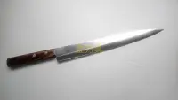 在飛比找Yahoo!奇摩拍賣優惠-金刀具 #D013 鐵店出的 牛刀 生魚片刀 主廚刀 料理刀