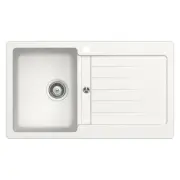 10% OFF RRP Schock Typos Nero Single Bowl Sink with Drainer – Made in Germany
