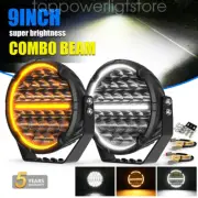 OSRAM 4'' 5" 7" 9" 7 inch LED Work Driving Lights Spot FOG Offroad Truck Black