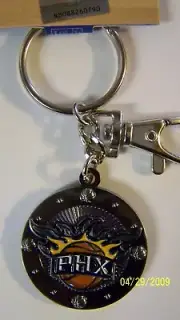 Phoenix Suns NBA metal key chain