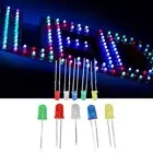 300PCS 3mm 5mm LED Light Emitting Diodes Kit Yellow/Green/Blue/Red/White New