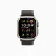 Apple Watch Ultra 2 49mm 鈦金屬錶殼搭配藍色配黑色越野錶環M/L-GPS+行動網路版