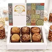 Ghasitaram Gifts Jaiccha Assorted laddoos Box 6 Pcs |Diwali,Holi,Rakhi,Valentine,Christmas,Birthday,Anniversary,Her,Him|