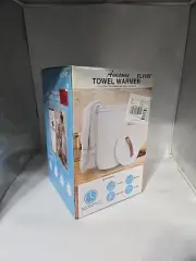 FLYHIT Towel Warmer for Bathroom - Wooden Lid, Large Towel Warmer Bucket