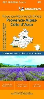 Provence- Alps - French Riviera - Michelin Regional Map 527 - 9782067258822