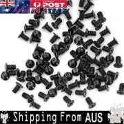 3X3 MM 100x Black Laptop 2.5" HDD Hard Drive Caddy Screws For Computer❀
