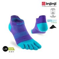 在飛比找momo購物網優惠-【Injinji】Run輕量吸排五趾隱形襪NX[魯冰花紫]N