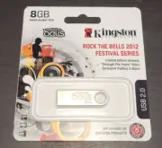 NEW RARE KINGSTON ROCK THE BELLS 2012 LIMITED EDITION USB DRIVE 8GB